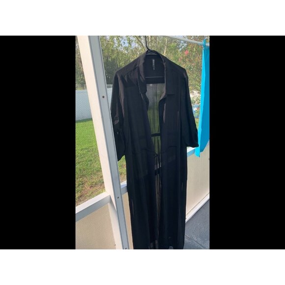 TORRID 3 Long Shirt Dress Coverup - Picture 5 of 6